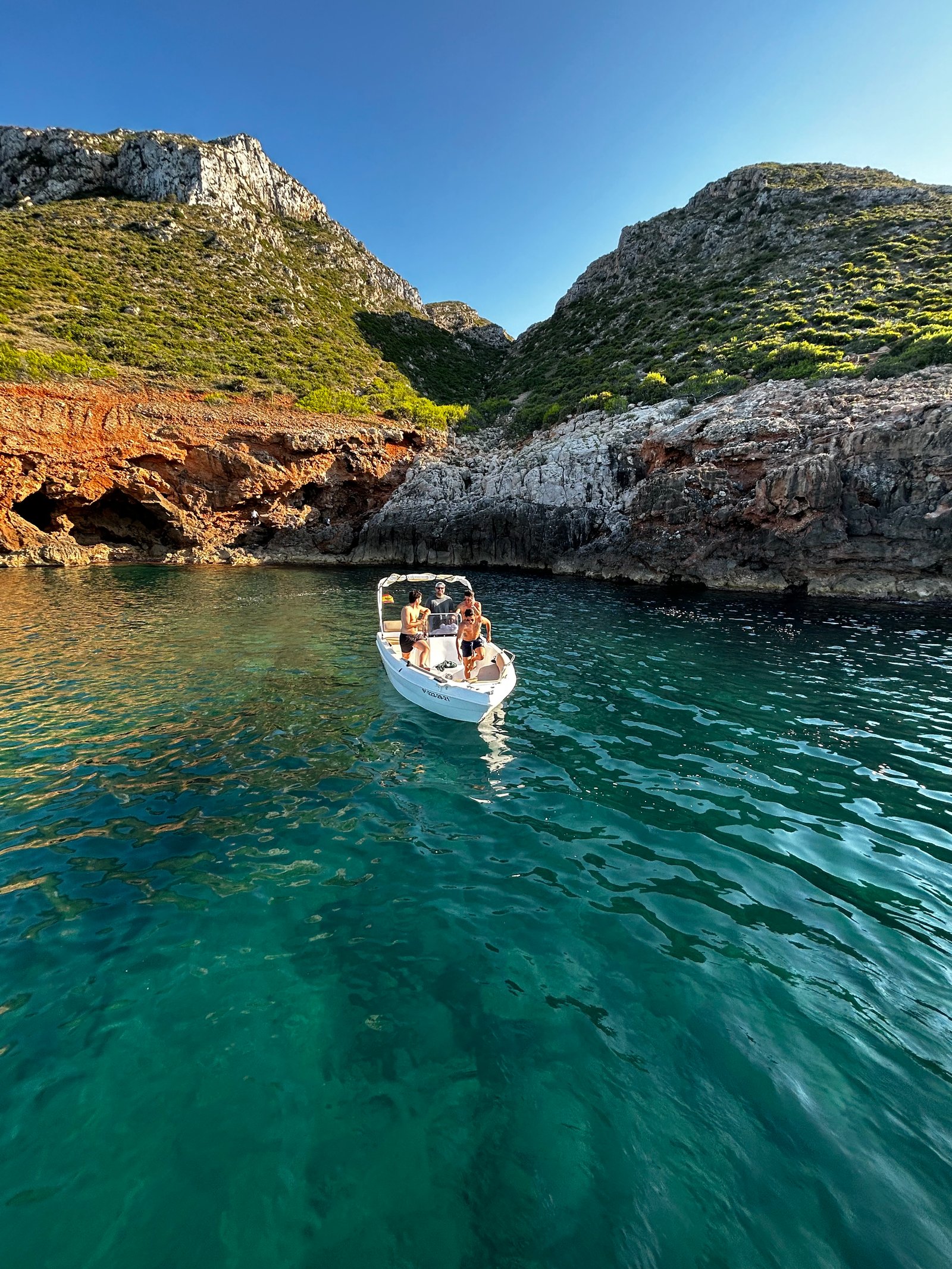 Denia boat rental without license